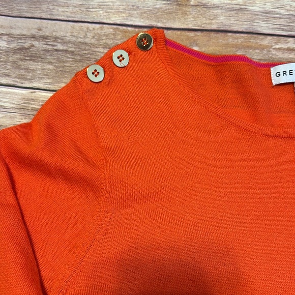 GRETCHEN SCOTT Polly Pocket 3/4 length sleeve sweater - Picture 3 of 5